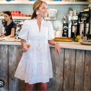 Tuckernuck x Cameran Eubanks White Eyelet Dress